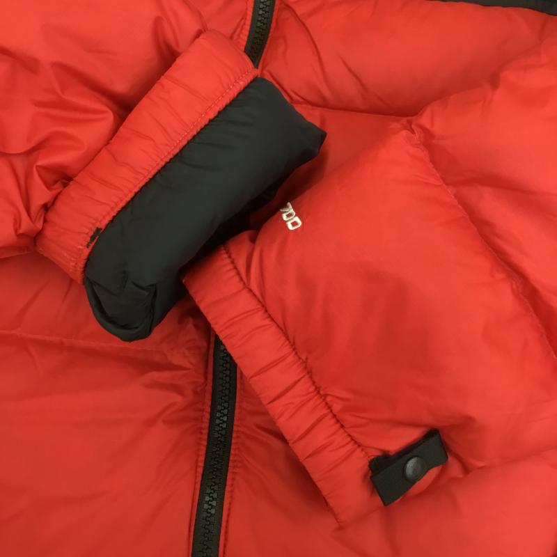 ザノースフェイス THE NORTH FACE ジャケット、上着 ダウンジャケット 1992 RETRO ANNIVERSARY NUPTSE JACKET ヌプシ NF0A7WWB682 タグ付 S ロゴ、文字 黒 / ブラック / X 赤 / レッド /  メンズ USED 古着 中古 10104245
