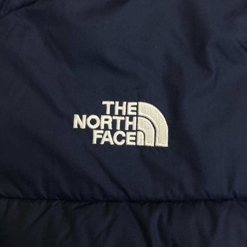 ザノースフェイス THE NORTH FACE ジャケット、上着 ダウンジャケット アコンカグア Aconcagua 2 Hoodie ND52216Z タグ付 L ロゴ、文字 紺 / ネイビー /  メンズ USED 古着 中古 10104248