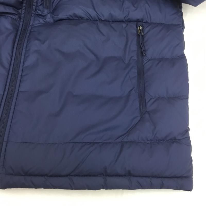 ザノースフェイス THE NORTH FACE ジャケット、上着 ダウンジャケット アコンカグア Aconcagua 2 Hoodie ND52216Z タグ付 L ロゴ、文字 紺 / ネイビー /  メンズ USED 古着 中古 10104248