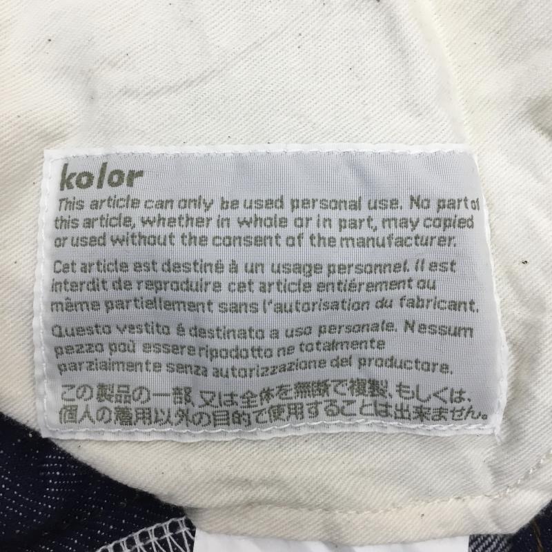 カラー kolor パンツ デニム、ジーンズ 2 インディゴ / インディゴ /  メンズ USED 古着 中古 10104250