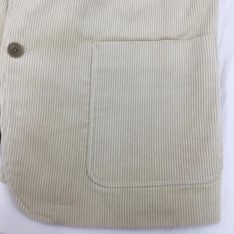 ユーズドクロージング used clothes ジャケット、上着 ジャケット、ブレザー LENO リノ CORDUROY JACKET コーデュロイ ジャケット 3 ベージュ / ベージュ /  メンズ USED 古着 中古 10104251