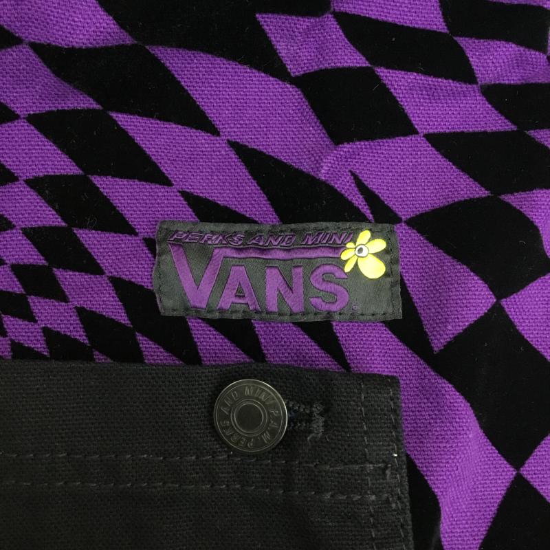 バンズボルト VANS VAULT ジャケット、上着 ジャケット、ブレザー P.A.M パム Spiral Checker Men's Chore Jacket VN0A7SOPY801 XL チェック 黒 / ブラック / X 紫 / パープル /  メンズ USED 古着 中古 10104252