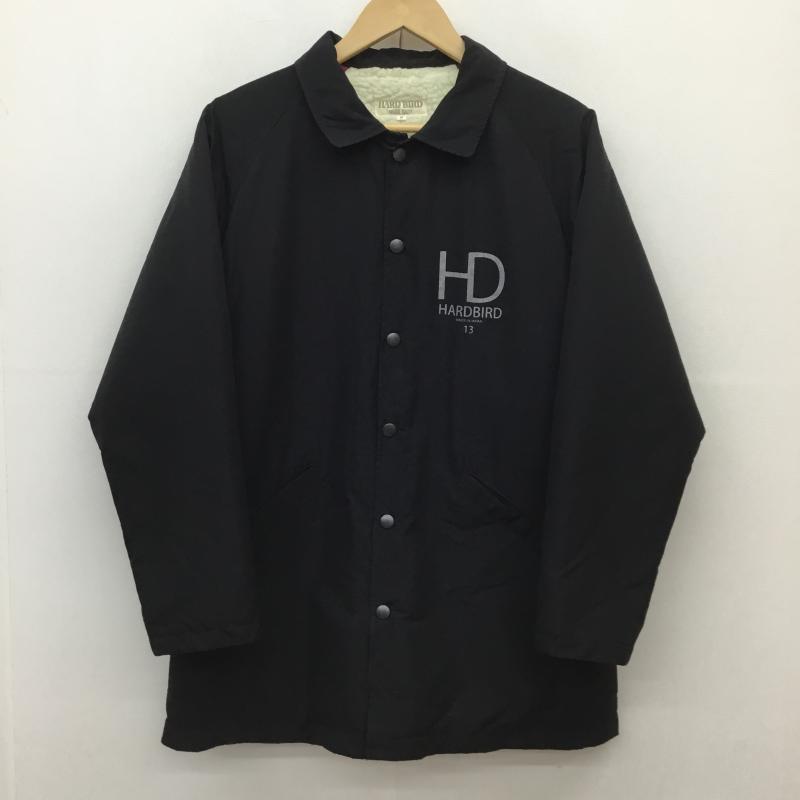 フラットヘッド The Flat Head ジャケット、上着 ジャケット、ブレザー HARD BIRD コーチジャケット 裏ボア S ロゴ、文字 黒 / ブラック /  メンズ USED 古着 中古 10104254