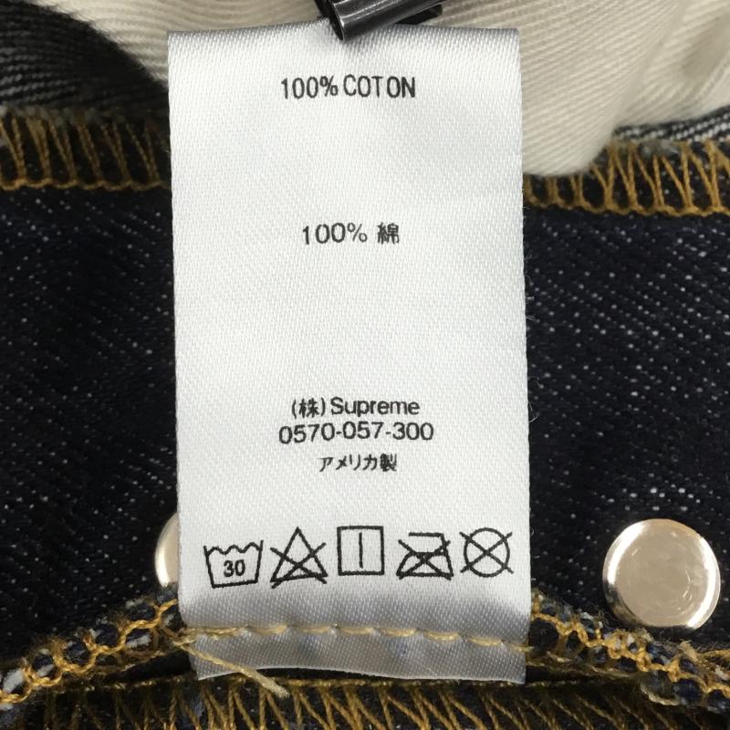 シュプリーム Supreme パンツ デニム、ジーンズ 34 インディゴ / インディゴ /  メンズ USED 古着 中古 10104256