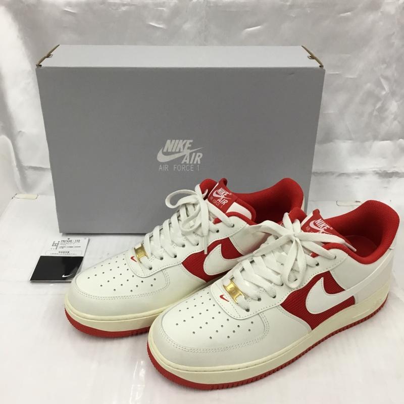 ナイキ NIKE スニーカー スニーカー FN7439-133 AIR FORCE 1 07 28.5cm 箱有 28.5cm ロゴ、文字 白 / ホワイト / X 赤 / レッド /  メンズ USED 古着 中古 10104261