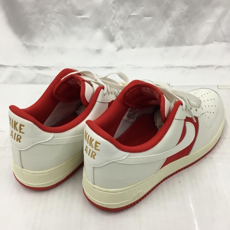 ナイキ NIKE スニーカー スニーカー FN7439-133 AIR FORCE 1 07 28.5cm 箱有 28.5cm ロゴ、文字 白 / ホワイト / X 赤 / レッド /  メンズ USED 古着 中古 10104261