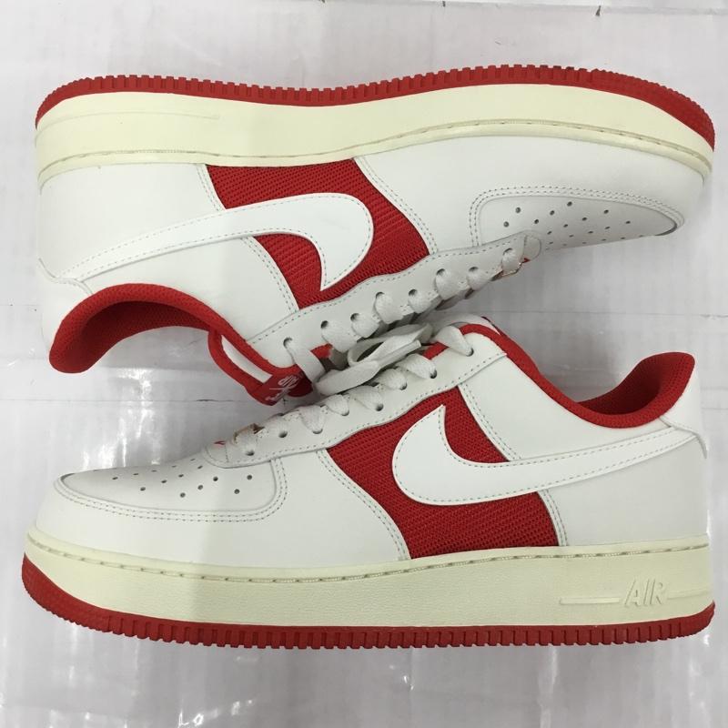ナイキ NIKE スニーカー スニーカー FN7439-133 AIR FORCE 1 07 28.5cm 箱有 28.5cm ロゴ、文字 白 / ホワイト / X 赤 / レッド /  メンズ USED 古着 中古 10104261