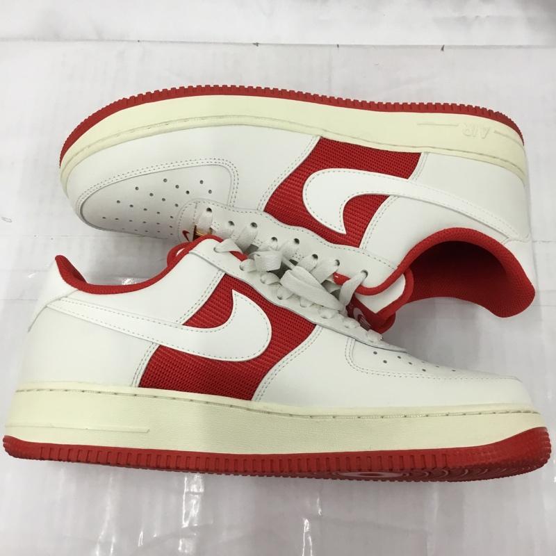 ナイキ NIKE スニーカー スニーカー FN7439-133 AIR FORCE 1 07 28.5cm 箱有 28.5cm ロゴ、文字 白 / ホワイト / X 赤 / レッド /  メンズ USED 古着 中古 10104261