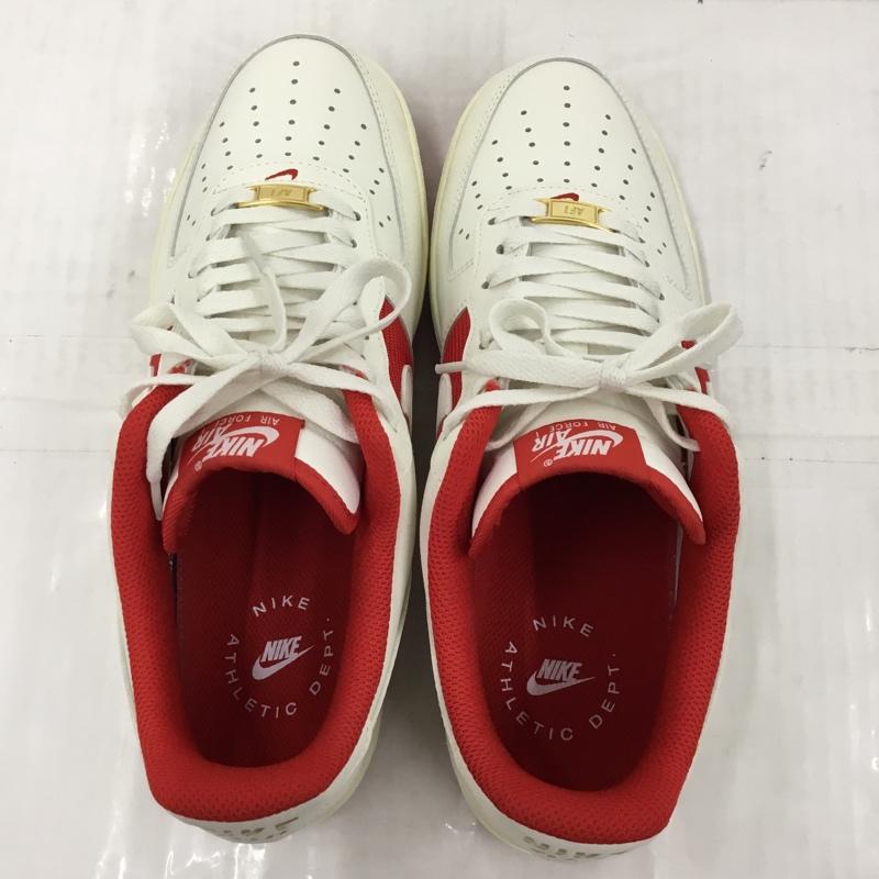 ナイキ NIKE スニーカー スニーカー FN7439-133 AIR FORCE 1 07 28.5cm 箱有 28.5cm ロゴ、文字 白 / ホワイト / X 赤 / レッド /  メンズ USED 古着 中古 10104261