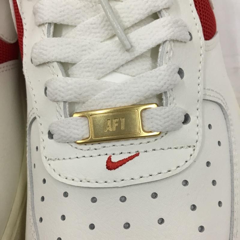 ナイキ NIKE スニーカー スニーカー FN7439-133 AIR FORCE 1 07 28.5cm 箱有 28.5cm ロゴ、文字 白 / ホワイト / X 赤 / レッド /  メンズ USED 古着 中古 10104261