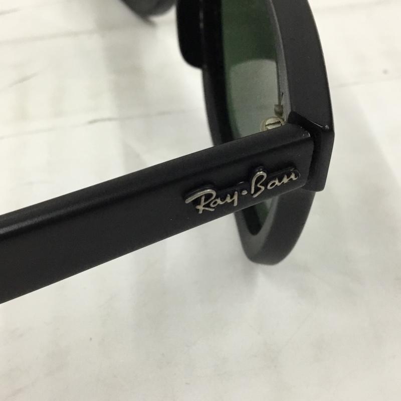 レイバン Ray-Ban めがね・サングラス サングラス RB2140 901S WAYFARER グリーンレンズ ロゴ、文字 黒 / ブラック /  メンズ USED 古着 中古 10104262