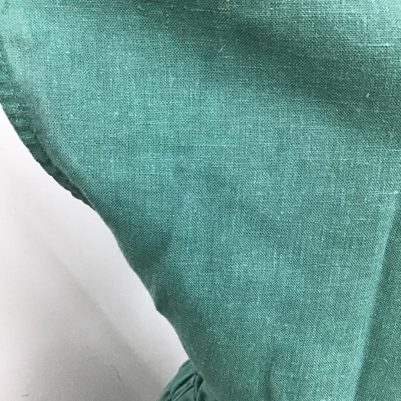 サニーレーベルアーバンリサーチ Sonny Label URBAN RESEARCH ワンピース ロングスカート LA15-26T703 リネン混フレンチギャザーワンピース FREE 無地 緑 / グリーン /  レディース USED 古着 中古 10104271