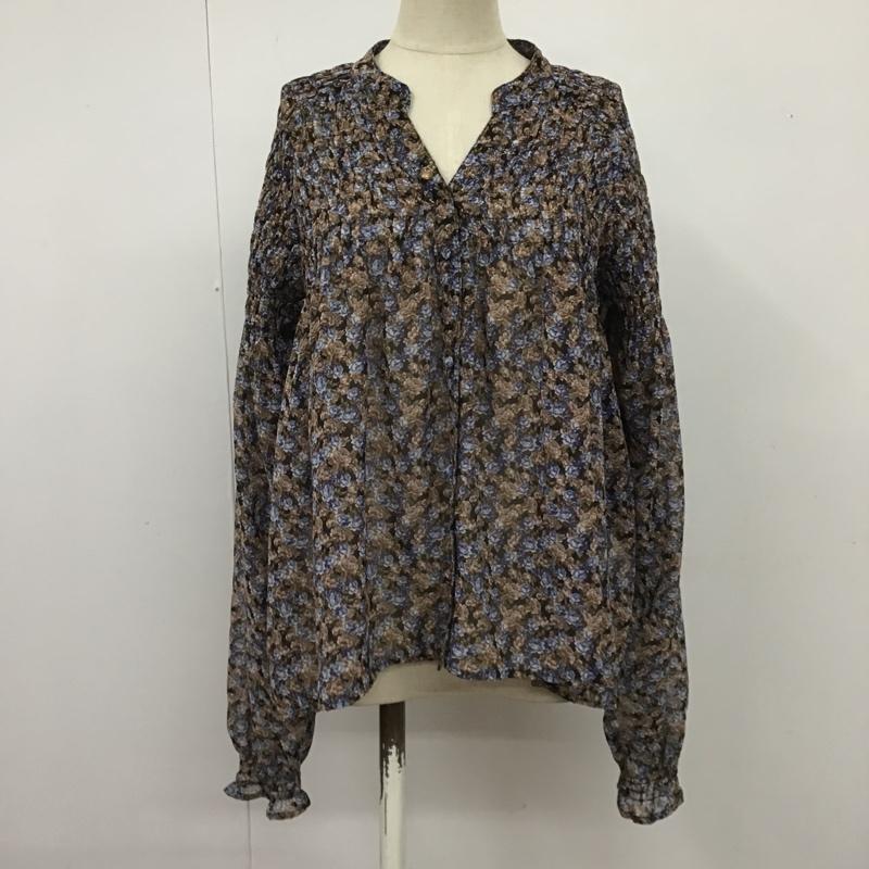 マウジー MOUSSY シャツ、ブラウス 長袖 0109AB30-6960 スモック ブラウス FREE 総柄 マルチカラー / マルチカラー /  レディース USED 古着 中古 10104272
