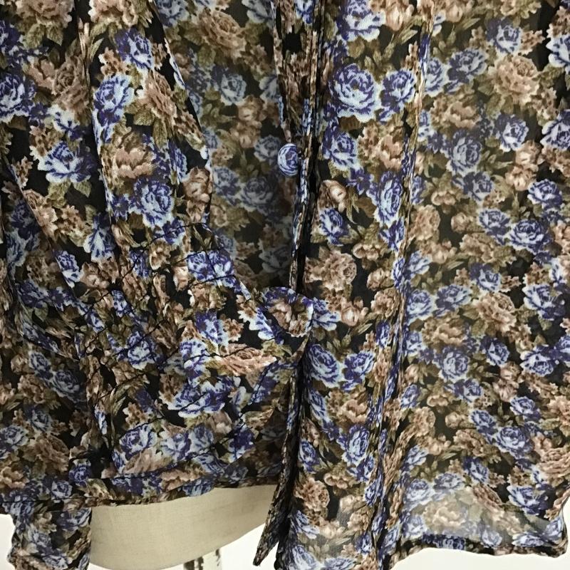 マウジー MOUSSY シャツ、ブラウス 長袖 0109AB30-6960 スモック ブラウス FREE 総柄 マルチカラー / マルチカラー /  レディース USED 古着 中古 10104272