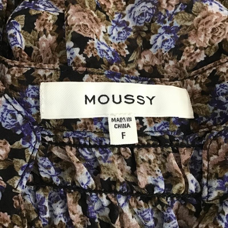マウジー MOUSSY シャツ、ブラウス 長袖 0109AB30-6960 スモック ブラウス FREE 総柄 マルチカラー / マルチカラー /  レディース USED 古着 中古 10104272