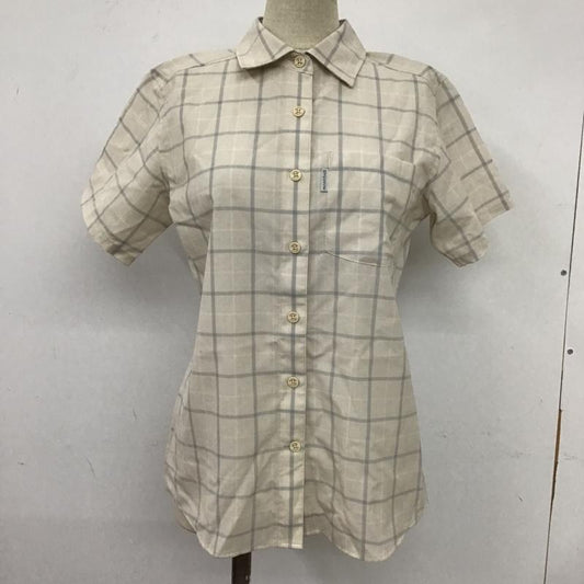 モンベル mont-bell シャツ、ブラウス 半袖 S チェック マルチカラー / マルチカラー /  レディース USED 古着 中古 10104288
