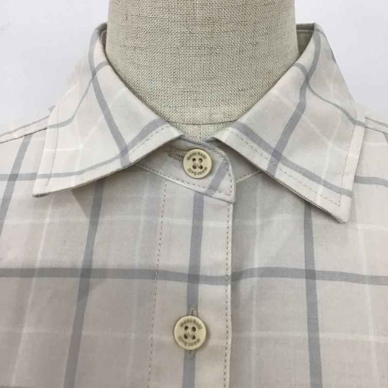 モンベル mont-bell シャツ、ブラウス 半袖 S チェック マルチカラー / マルチカラー /  レディース USED 古着 中古 10104288