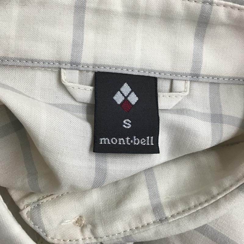 モンベル mont-bell シャツ、ブラウス 半袖 S チェック マルチカラー / マルチカラー /  レディース USED 古着 中古 10104288
