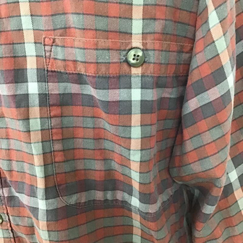 パタゴニア patagonia シャツ、ブラウス 長袖 チェックシャツ 90s ポルトガル製 L チェック マルチカラー / マルチカラー /  メンズ USED 古着 中古 10104290