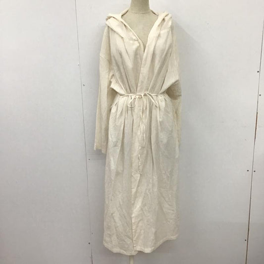 ニコアンド niko and... カーディガン 長袖 ガウン M 無地 アイボリー / アイボリー /  レディース USED 古着 中古 10104294