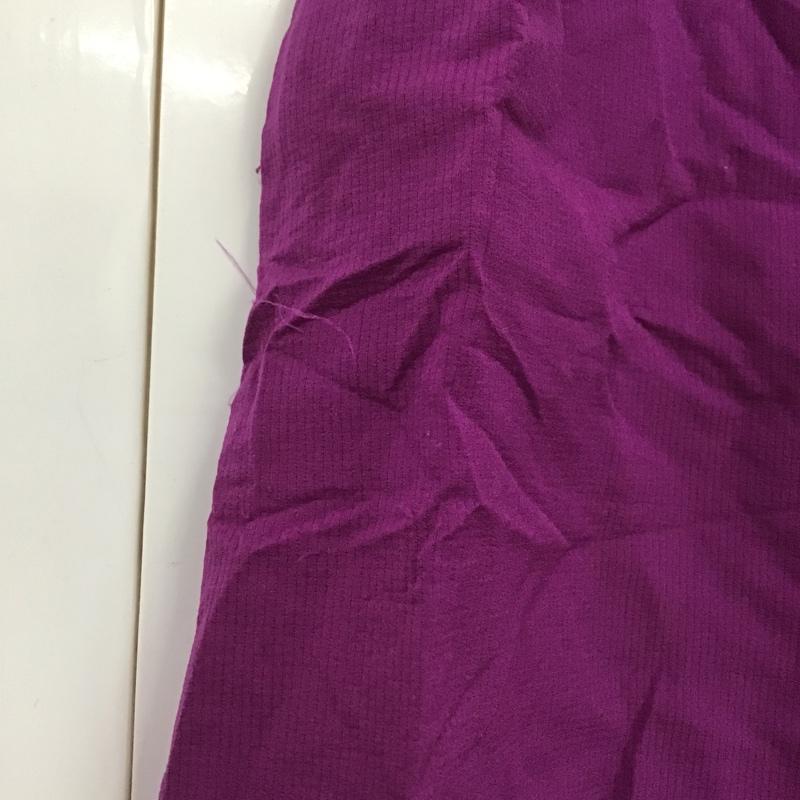ザノースフェイス THE NORTH FACE スカート ミニスカート L 無地 紫 / パープル /  レディース USED 古着 中古 10104295