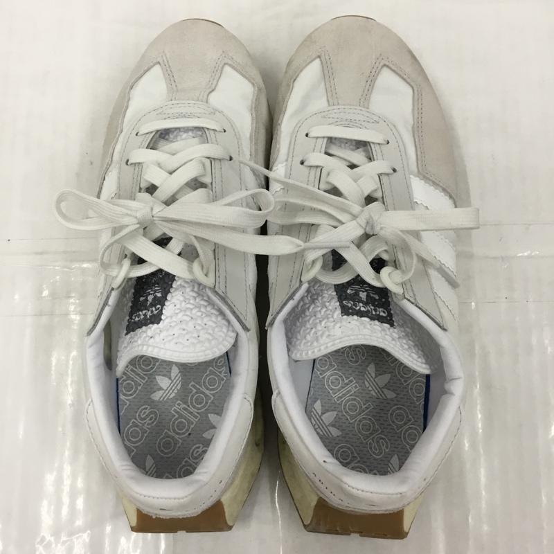 アディダス adidas スニーカー スニーカー H03075 RETROPY E5 26.5cm 26.5cm ロゴ、文字 白 / ホワイト / X 灰 / グレー /  メンズ USED 古着 中古 10104296