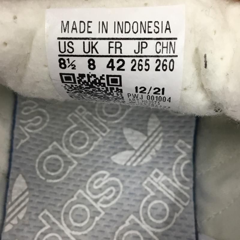 アディダス adidas スニーカー スニーカー H03075 RETROPY E5 26.5cm 26.5cm ロゴ、文字 白 / ホワイト / X 灰 / グレー /  メンズ USED 古着 中古 10104296