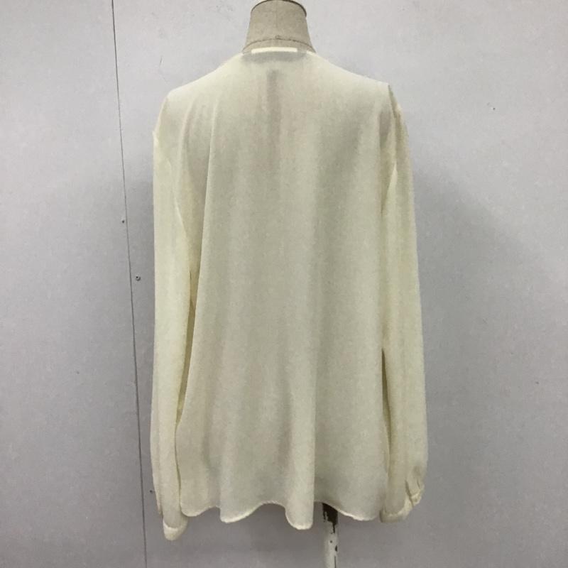 ザラベーシック ZARA BASIC シャツ、ブラウス 長袖 M 無地 オフホワイト / オフホワイト /  レディース USED 古着 中古 10104297