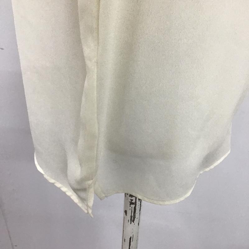 ザラベーシック ZARA BASIC シャツ、ブラウス 長袖 M 無地 オフホワイト / オフホワイト /  レディース USED 古着 中古 10104297