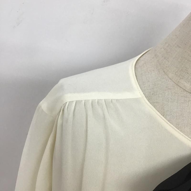 ザラベーシック ZARA BASIC シャツ、ブラウス 長袖 M 無地 オフホワイト / オフホワイト /  レディース USED 古着 中古 10104297