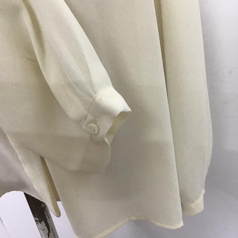 ザラベーシック ZARA BASIC シャツ、ブラウス 長袖 M 無地 オフホワイト / オフホワイト /  レディース USED 古着 中古 10104297