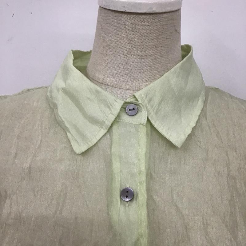 ジーナシス JEANASIS シャツ、ブラウス 長袖 シアーシャツ FREE 無地 マルチカラー / マルチカラー /  レディース USED 古着 中古 10104298