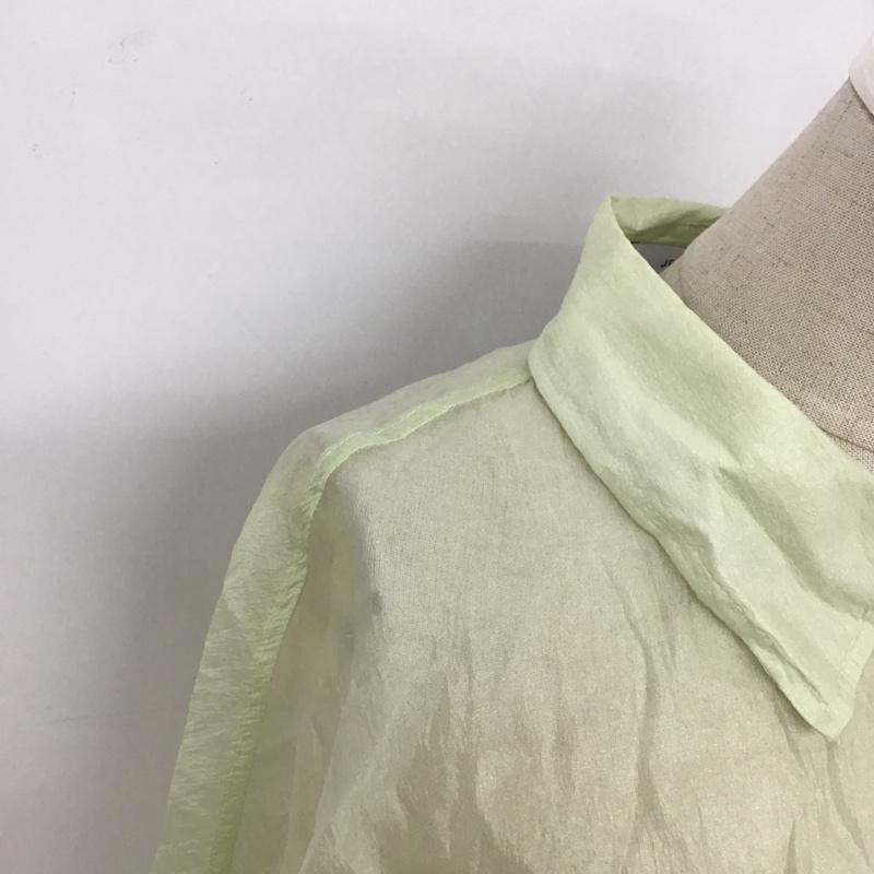 ジーナシス JEANASIS シャツ、ブラウス 長袖 シアーシャツ FREE 無地 マルチカラー / マルチカラー /  レディース USED 古着 中古 10104298