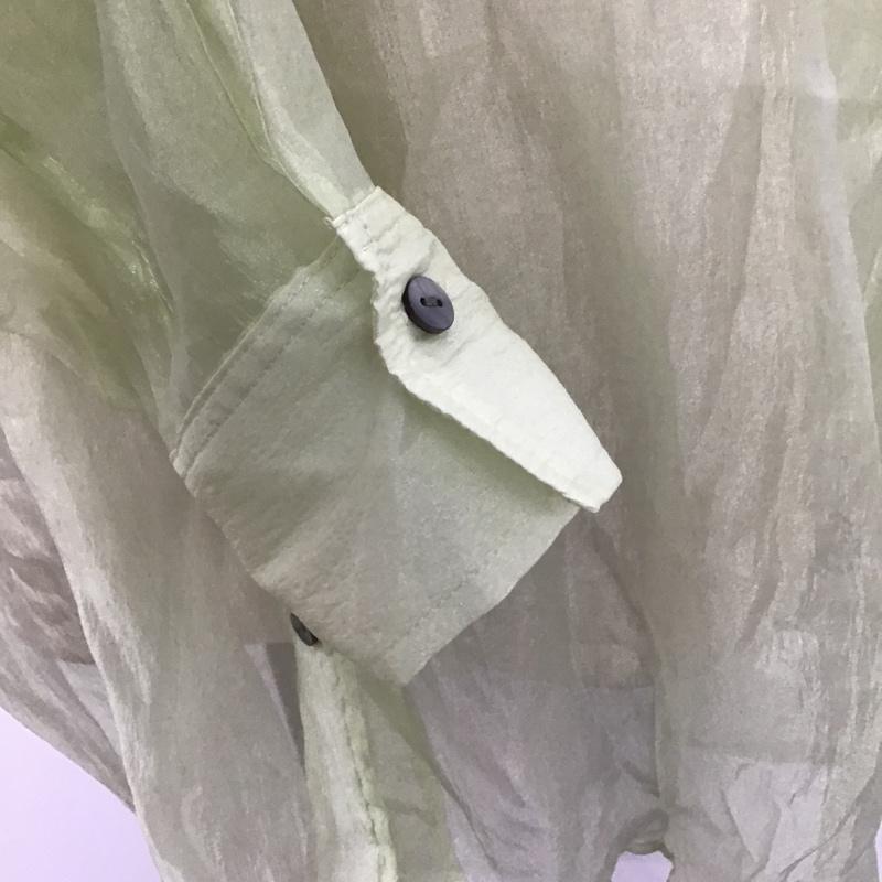 ジーナシス JEANASIS シャツ、ブラウス 長袖 シアーシャツ FREE 無地 マルチカラー / マルチカラー /  レディース USED 古着 中古 10104298