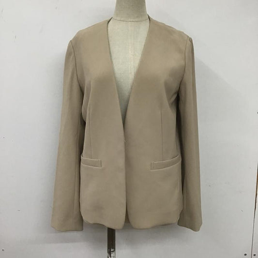 ナチュラルビューティーベーシック NATURAL BEAUTY BASIC ジャケット、上着 ジャケット、ブレザー M 無地 ベージュ / ベージュ /  レディース USED 古着 中古 10104301