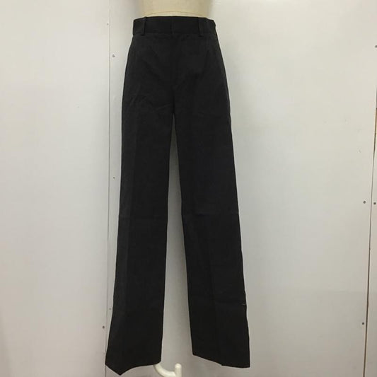 マーガレットハウエル MARGARET HOWELL パンツ スラックス 1 無地 黒 / ブラック /  レディース USED 古着 中古 10104306