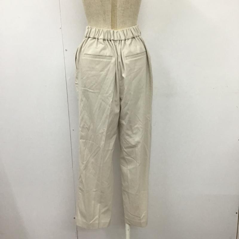 グローバルワーク GLOBAL WORK パンツ スラックス S 無地 オフホワイト / オフホワイト /  レディース USED 古着 中古 10104307