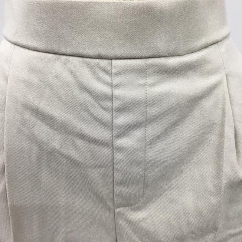 グローバルワーク GLOBAL WORK パンツ スラックス S 無地 オフホワイト / オフホワイト /  レディース USED 古着 中古 10104307