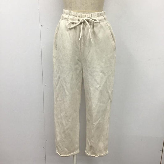 ザラ ZARA パンツ スラックス M 無地 アイボリー / アイボリー /  レディース USED 古着 中古 10104309