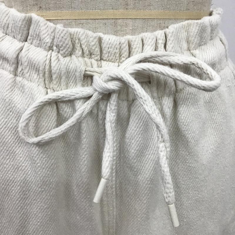 ザラ ZARA パンツ スラックス M 無地 アイボリー / アイボリー /  レディース USED 古着 中古 10104309