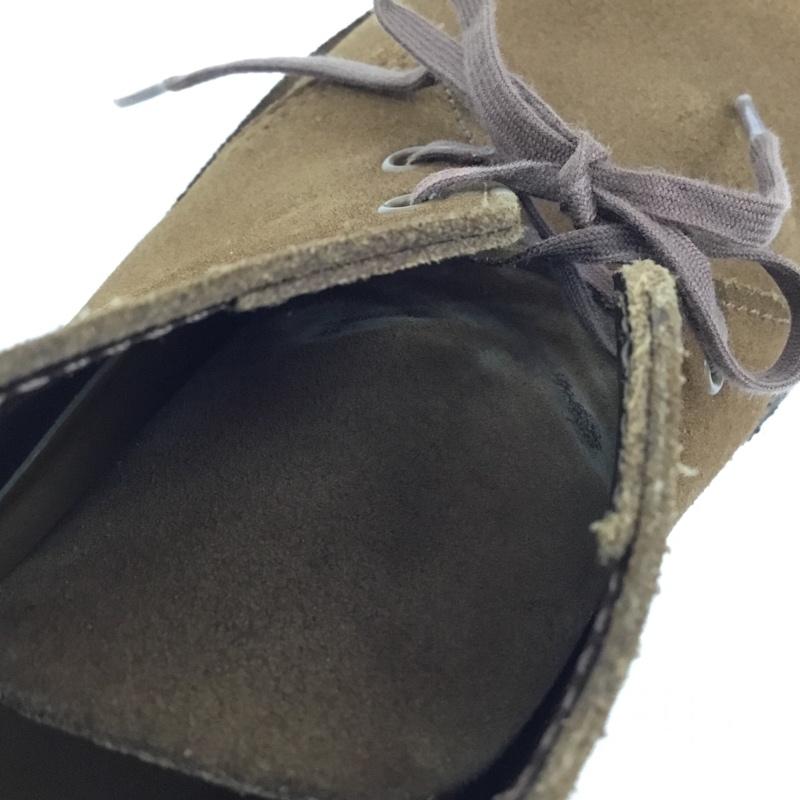 クラークス Clarks ブーツ ショートブーツ デザートブーツ スエード 無地 茶 / ブラウン /  メンズ USED 古着 中古 10104310