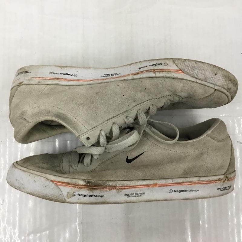 ナイキ NIKE スニーカー スニーカー 358044-203 MATCH CLASSIC FRGMENT DESIGN UNDERCOVER 27.5cm 27.5cm ロゴ、文字 白 / ホワイト / X 黒 / ブラック / X 橙 / オレンジ /  メンズ USED 古着 中古 10104314