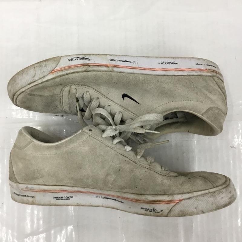 ナイキ NIKE スニーカー スニーカー 358044-203 MATCH CLASSIC FRGMENT DESIGN UNDERCOVER 27.5cm 27.5cm ロゴ、文字 白 / ホワイト / X 黒 / ブラック / X 橙 / オレンジ /  メンズ USED 古着 中古 10104314