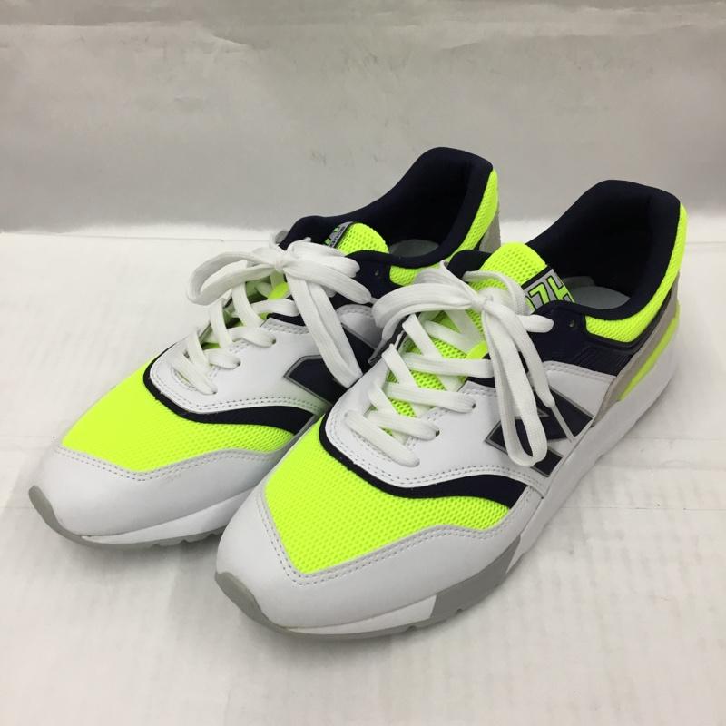 ニューバランス New Balance スニーカー スニーカー CM997HCR 26.5cm 26.5cm ロゴ、文字 白 / ホワイト / X 茶 / ブラウン / X 紺 / ネイビー / X 黄 / イエロー /  メンズ USED 古着 中古 10104315
