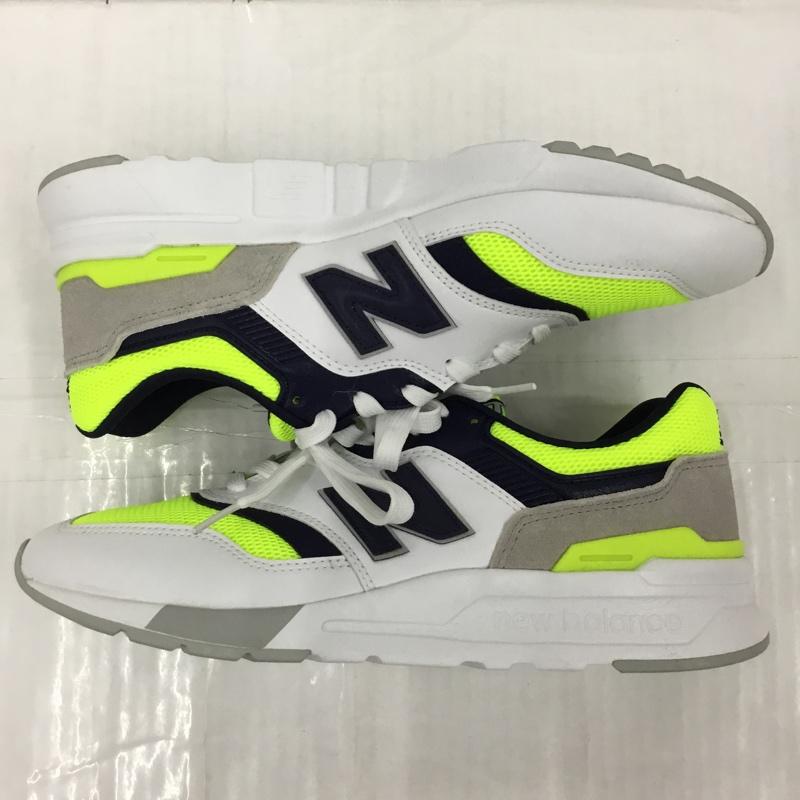 ニューバランス New Balance スニーカー スニーカー CM997HCR 26.5cm 26.5cm ロゴ、文字 白 / ホワイト / X 茶 / ブラウン / X 紺 / ネイビー / X 黄 / イエロー /  メンズ USED 古着 中古 10104315
