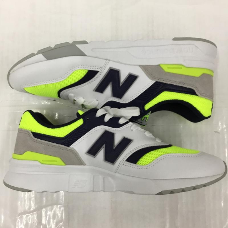 ニューバランス New Balance スニーカー スニーカー CM997HCR 26.5cm 26.5cm ロゴ、文字 白 / ホワイト / X 茶 / ブラウン / X 紺 / ネイビー / X 黄 / イエロー /  メンズ USED 古着 中古 10104315