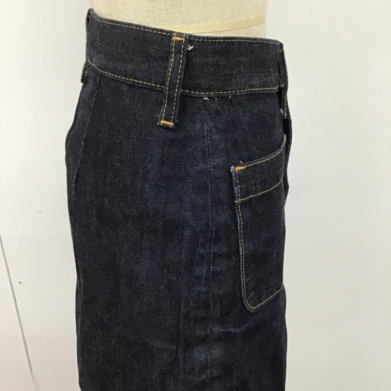 マウジー MOUSSY スカート ミニスカート 0109SA11-0370 台形デニムスカート 0 無地 インディゴ / インディゴ /  レディース USED 古着 中古 10104330