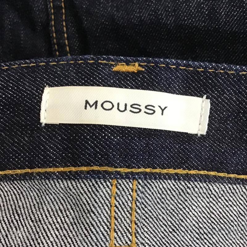 マウジー MOUSSY スカート ミニスカート 0109SA11-0370 台形デニムスカート 0 無地 インディゴ / インディゴ /  レディース USED 古着 中古 10104330
