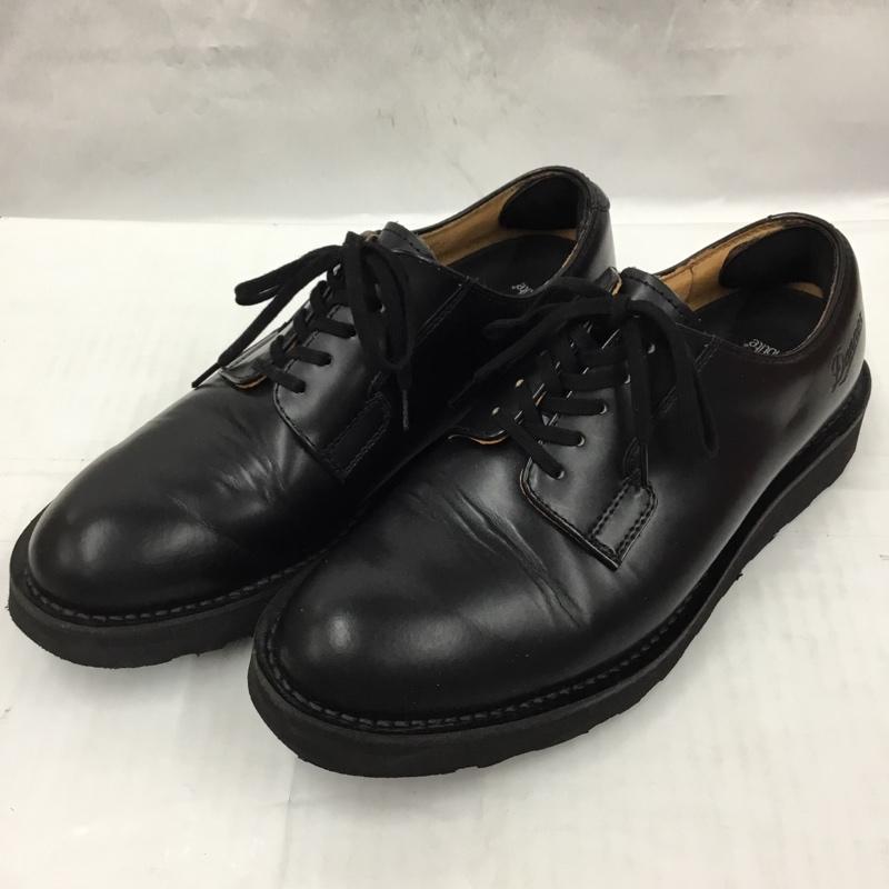 ダナー Danner 革靴 革靴 D910110 ポストマン SD TNJ 8 1/2 ロゴ、文字 黒 / ブラック /  メンズ USED 古着 中古 10104347