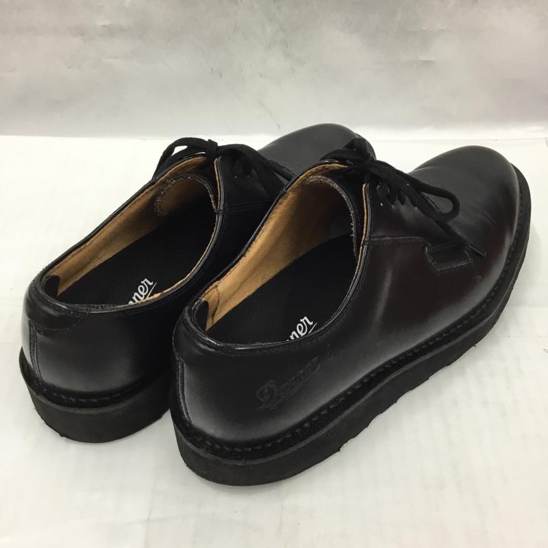 ダナー Danner 革靴 革靴 D910110 ポストマン SD TNJ 8 1/2 ロゴ、文字 黒 / ブラック /  メンズ USED 古着 中古 10104347